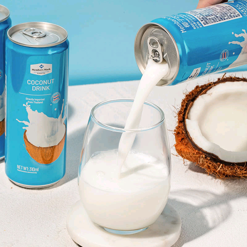 山姆會員店MM椰子水飲料310ml*24罐裝 泰國進(jìn)口椰子汁